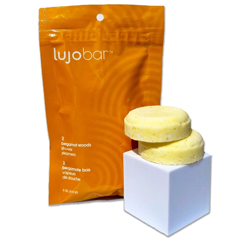 🌸Lujobar- Bergamot Woods Shower Steamer |Vegan, Cruelty Free &Phthalates Free🌸